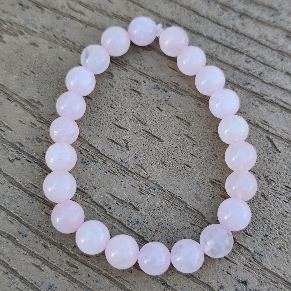 Rose Quartz  Handmade Bracelet